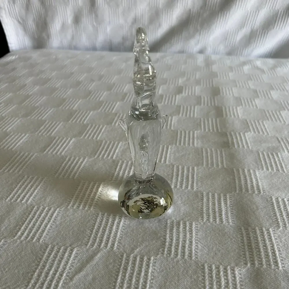 Rooster Glass Art Handblown 8.5